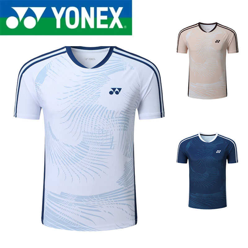 Badminton Emoji - YONEX Summer Badminton Shirt for Male