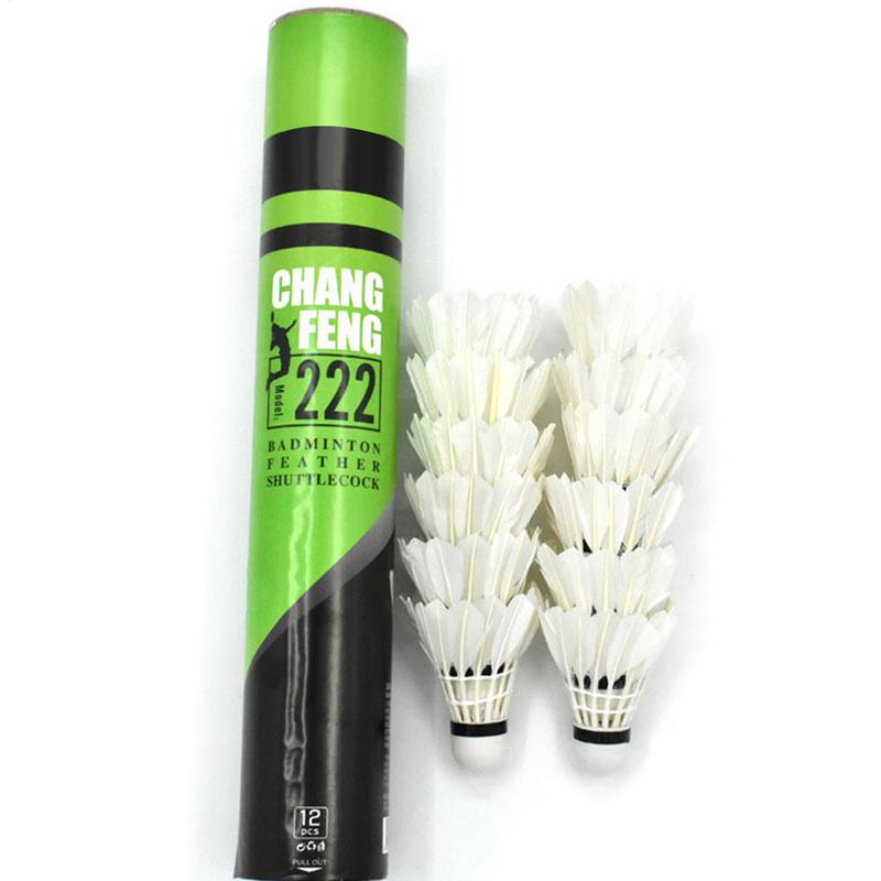 12Pc Badminton Shuttlecock Fea - đánh giá và giá Badminton Raket