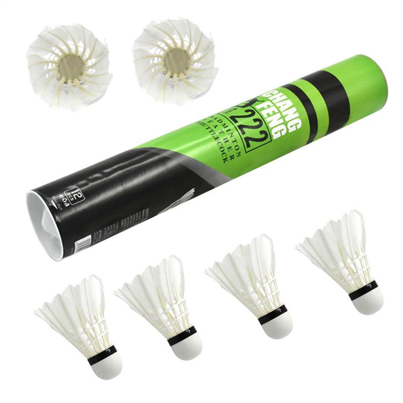 12Pc Badminton Shuttlecock Fea - đánh giá và giá Badminton Raket