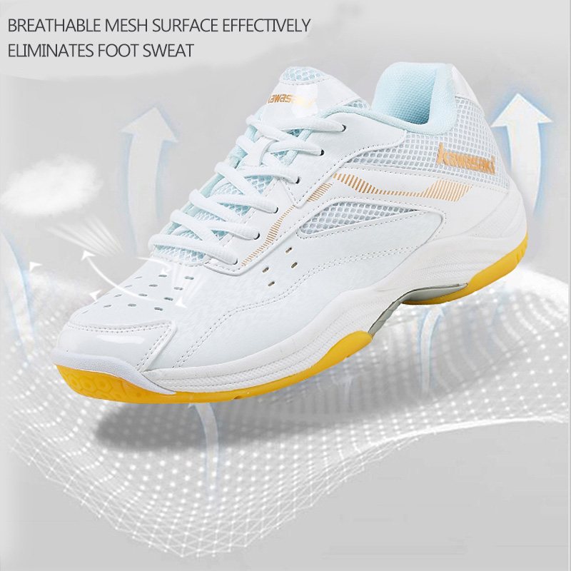 Kawasaki Nam Giày Cầu Lông Chu - đánh giá và giá Badminton Outfit