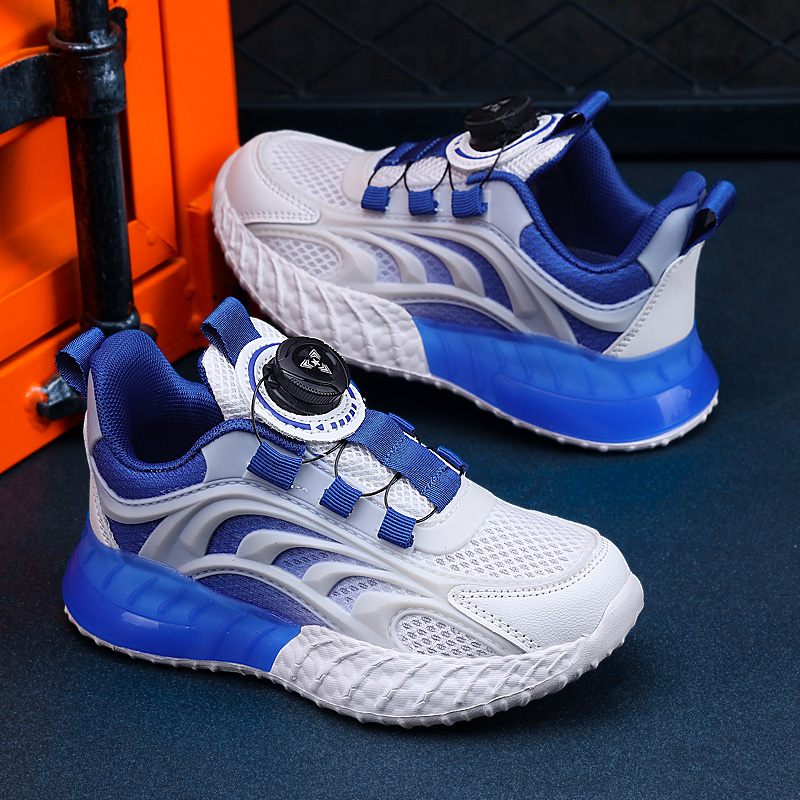 Children's White School Shoes  - đánh giá và giá Badminton Junior