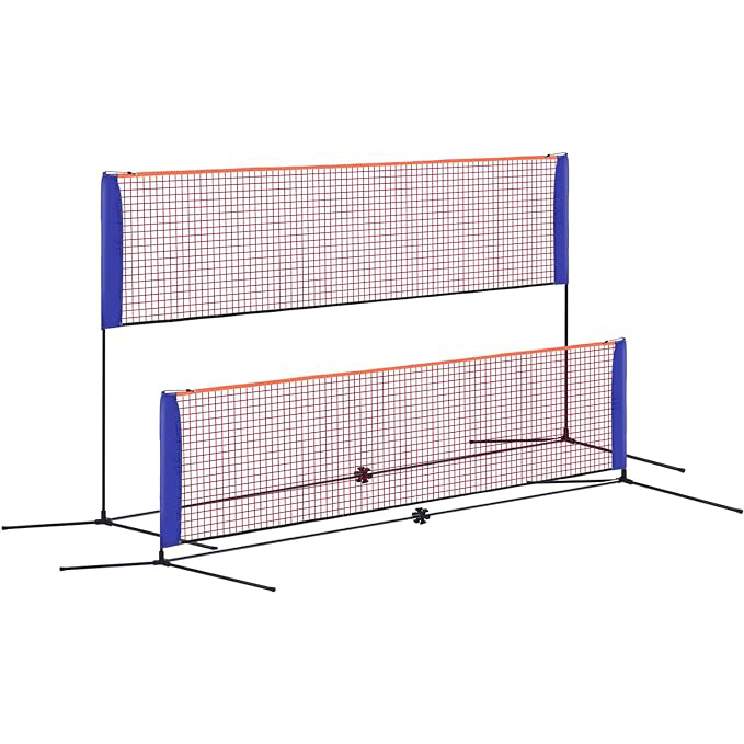 Portable Badminton Net Small S - đánh giá và giá Badminton Netting