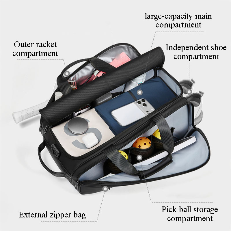 Tennis Bag, Large Capacity, Li - đánh giá và giá Badminton Court