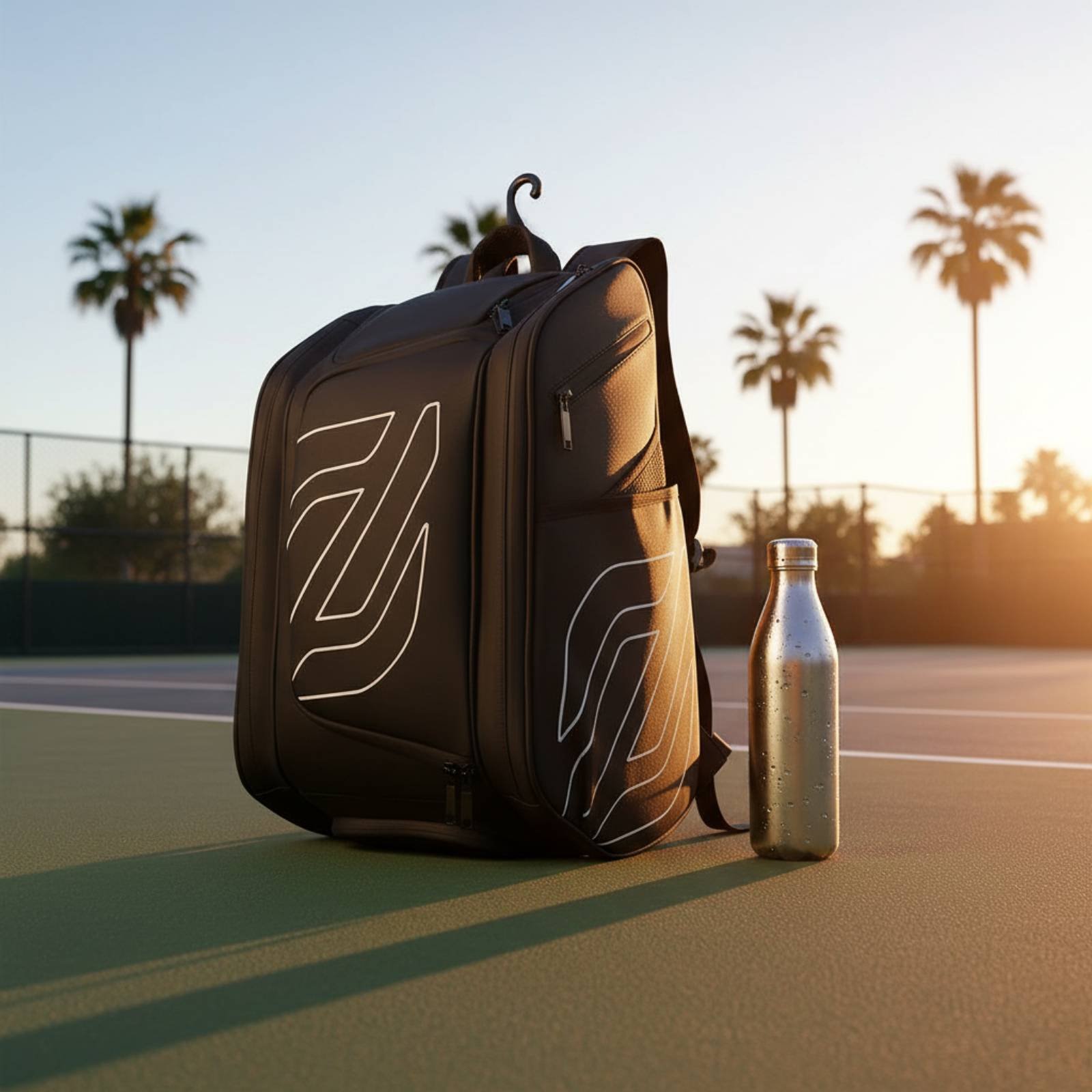 Pickleball Backpack Side Pocke - đánh giá và giá Badminton Court