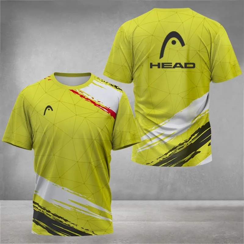 Summer Breathable Mens T Shirt - đánh giá và giá Badminton Emoji