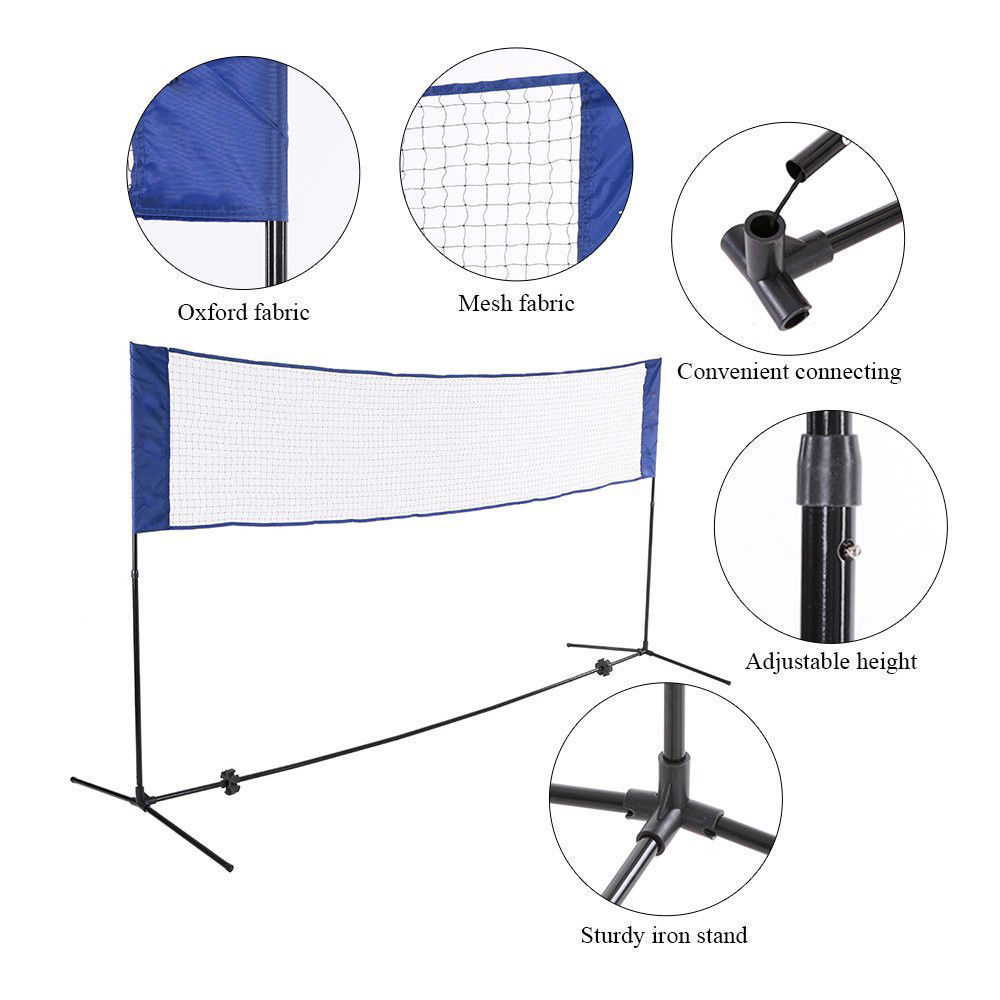Outdoor Badminton Net Set Tenn - đánh giá và giá Badminton Netting