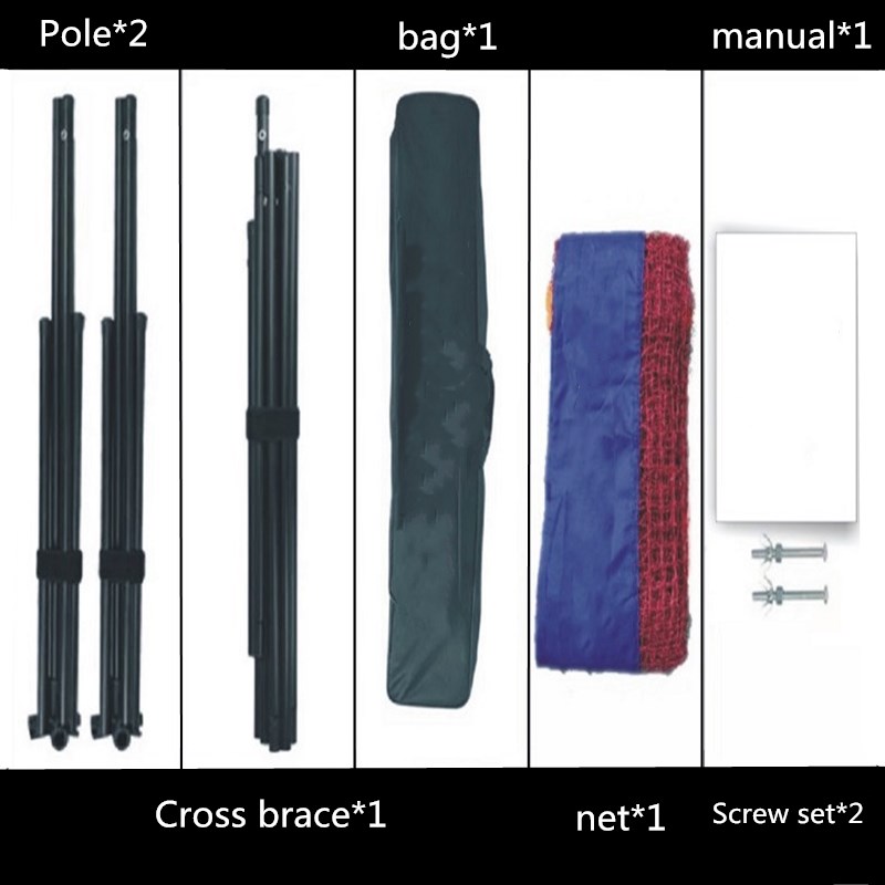 Portable Adjustable Height Spo - đánh giá và giá Badminton Netting