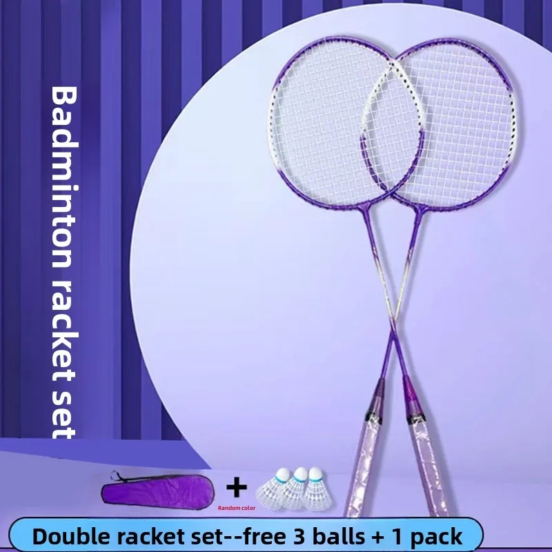 Badminton Racket Set with 3 Sh - đánh giá và giá Badminton Raket